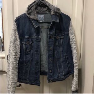 Torrid Jean sweater jacket